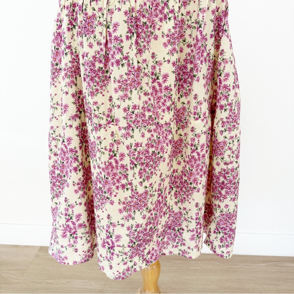 HEARTLOOM Nikka Floral Mini Dress in “Glow” | Size Large - Picture 4 of 10